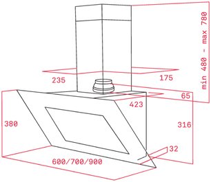 Вытяжка Тека DVT 980 W фото 2 в Екатеринбурге Вытяжка Teka DVT 980 W фото 2 в Екатеринбурге