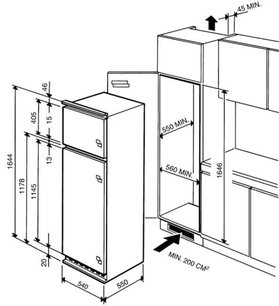 Холодильник Smeg FR298AP фото 3 в Екатеринбурге