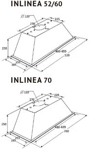Встраиваемая вытяжка Куперсберг INLINEA 70 X фото 4 в Екатеринбурге Встраиваемая вытяжка Kuppersberg INLINEA 70 X фото 4 в Екатеринбурге
