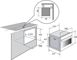 Встраиваемая микроволновая печь Brandt BKC7153BB фото 4 в Екатеринбурге