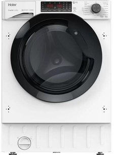 Встраиваемая стиральная машина с сушкой Haier HWDQ90B416FWB-RU фото в Екатеринбурге