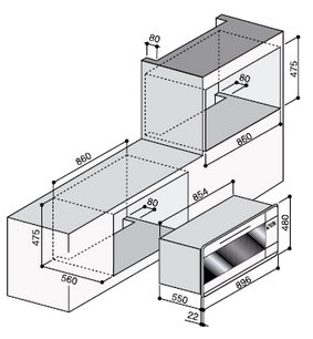 Духовой шкаф Restart ELF038 Antique white фото 2 в Екатеринбурге