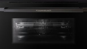 Компактный духовой шкаф с микроволнами Kuppersbusch CBM 6330.0 S2 Black Chrome фото 3 в Екатеринбурге