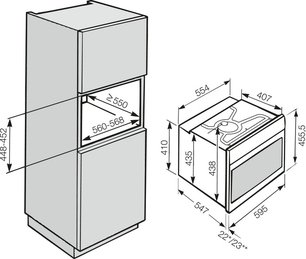 Духовой шкаф Miele H 5061 B ED фото 3 в Екатеринбурге