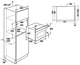 Компактный духовой шкаф с микроволнами Kuppersbusch CBM 6550.0 G2 фото 4 в Екатеринбурге