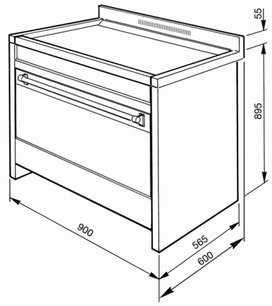 Варочный центр Смег CS19B-6 фото 2 в Екатеринбурге Варочный центр Smeg CS19B-6 фото 2 в Екатеринбурге