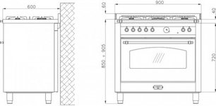 Варочный центр Lofra PRG96GVT фото 3 в Екатеринбурге