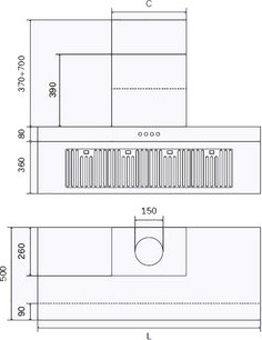 Вытяжка Ilve AGQ120/SS фото 2 в Екатеринбурге
