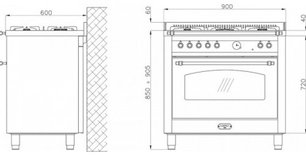 Варочный центр Lofra RNMG96MFT BR фото 2 в Екатеринбурге
