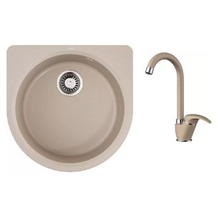 Omoikiri (мойка Akegata 51 SA + смеситель UMI SA) фото в Екатеринбурге