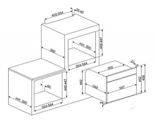 Микроволновая печь Smeg SF4800MAO фото 2 в Екатеринбурге