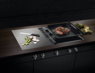 Варочная панель с вытяжкой Куперсбуш KMI 9850.0 SR Stainless Steel фото 2 в Екатеринбурге Варочная панель с вытяжкой Kuppersbusch KMI 9850.0 SR Stainless Steel фото 2 в Екатеринбурге