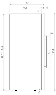Встраиваемый винный шкаф Pando PVMAV 124-70CRR фото 4 в Екатеринбурге