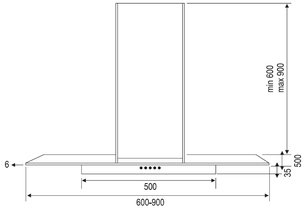 Вытяжка Куперсберг LORA 60 X 4HPB фото 2 в Екатеринбурге Вытяжка Kuppersberg LORA 60 X 4HPB фото 2 в Екатеринбурге