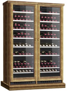 Винный шкаф Dometic C125G Double Wooden Zebrano фото в Екатеринбурге