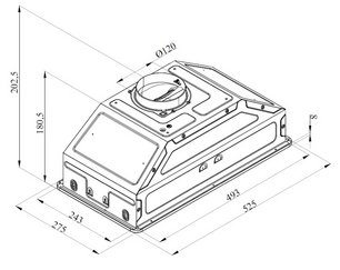 Встраиваемая вытяжка Zigmund Shtain K 356.51 S фото 4 в Екатеринбурге