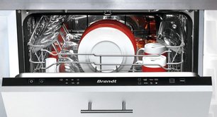 Встраиваемая посудомоечная машина Brandt BDJ424LB фото 2 в Екатеринбурге