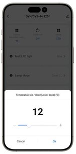 Встраиваемый винный шкаф Dunavox DVP-44.120DB фото 3 в Екатеринбурге