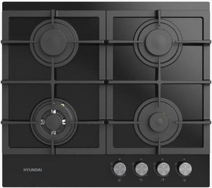 Газовая варочная панель Hyundai HHG 6434 BG фото в Екатеринбурге
