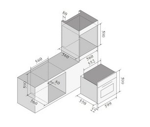 Духовой шкаф ILVE OV60SNT3/AWB фото 2 в Екатеринбурге