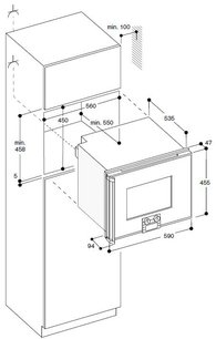 Духовой шкаф-пароварка Gaggenau BS 221-110 фото 4 в Екатеринбурге