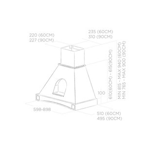 Вытяжка ELICA MENSOLA WH/A/60 FRASSINO фото 4 в Екатеринбурге Вытяжка ELICA MENSOLA WH/A/60 FRASSINO фото 4 в Екатеринбурге