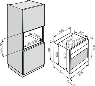 Духовой шкаф Miele H 5461 B ED фото 3 в Екатеринбурге
