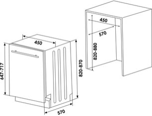 Встраиваемая посудомоечная машина Schaub Lorenz SLG VI4410 фото 2 в Екатеринбурге