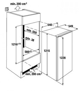 Встраиваемый морозильник Kuppersbusch ITE 1390-1 фото 2 в Екатеринбурге
