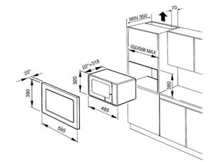 Микроволновая печь Smeg FME20TC3 фото 2 в Екатеринбурге