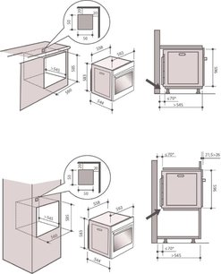 Духовой шкаф De Dietrich DOP8360BB фото 4 в Екатеринбурге
