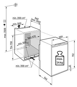Встраиваемый морозильник Либхер IFNbi 3553 Prime фото 4 в Екатеринбурге Встраиваемый морозильник Liebherr IFNbi 3553 Prime фото 4 в Екатеринбурге