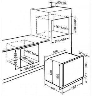Духовой шкаф Smeg SC115 фото 2 в Екатеринбурге