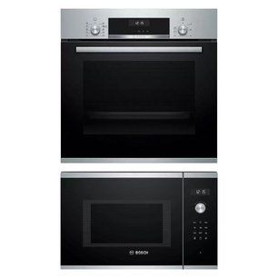 Bosch (духовой шкаф HBJ558YS3Q + микроволновая печь BEL554MS0) фото в Екатеринбурге