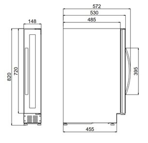 Винный шкаф Dometic E7FG Elegance фото 2 в Екатеринбурге