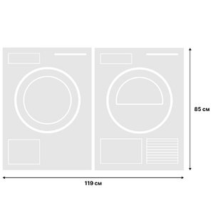 Asko Classic 2 (стиральная машина W2086C.W/3 + сушильная машина T208H.W) фото 2 в Екатеринбурге
