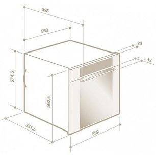 Духовой шкаф De Dietrich DOP1140WS фото 2 в Екатеринбурге