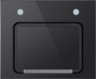 Встраиваемая кухонная вытяжка MAUNFELD Norfolk 60 нержавеющая сталь\черное стекло фото 2 в Екатеринбурге