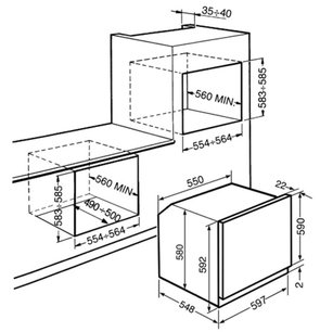Духовой шкаф Smeg SF750AS фото 2 в Екатеринбурге