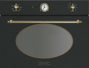 Компактный духовой шкаф с СВЧ Smeg SF4800MCA фото в Екатеринбурге
