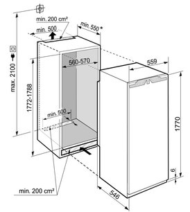 Встраиваемый холодильник Либхер IRf 5101 Pure фото 4 в Екатеринбурге Встраиваемый холодильник Liebherr IRf 5101 Pure фото 4 в Екатеринбурге