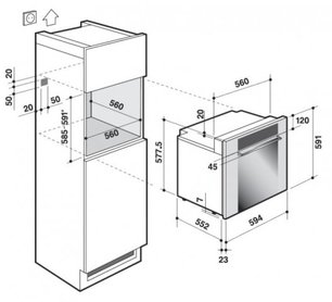 Духовой шкаф De Dietrich DOP1160XS фото 2 в Екатеринбурге