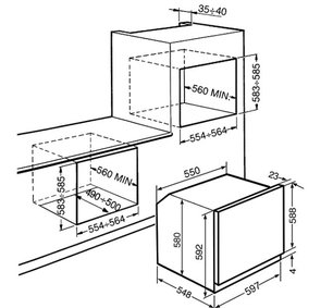 Духовой шкаф Smeg SFP6925NPZE1 фото 4 в Екатеринбурге