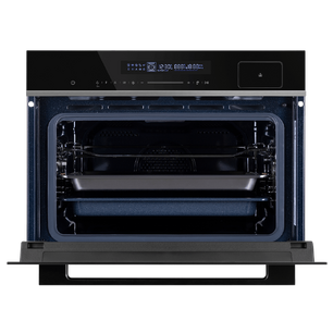 Компактный духовой шкаф с паром Maunfeld MCMO5016STGB фото 2 в Екатеринбурге