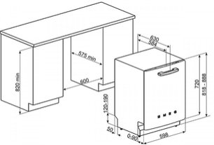 Посудомоечная машина Smeg ST2FABRO2 фото 4 в Екатеринбурге