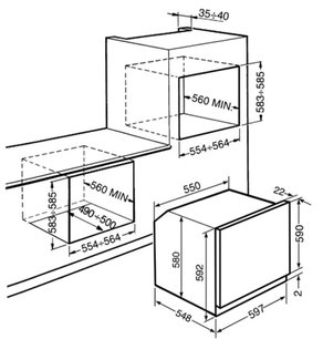 Духовой шкаф Smeg SF800GVAO фото 2 в Екатеринбурге