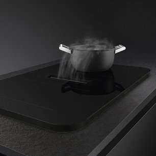 Варочная панель с вытяжкой Smeg HHSL7844MB фото 4 в Екатеринбурге