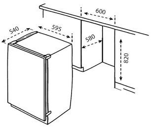 Посудомоечная машина Korting KDI 6030 фото 3 в Екатеринбурге