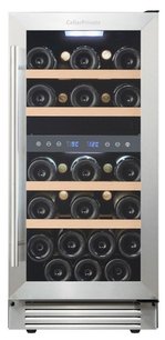 Встраиваемый под столешницу винный шкаф Селлар Приват CP027-2T фото 2 в Екатеринбурге Встраиваемый под столешницу винный шкаф CellarPrivate CP027-2T фото 2 в Екатеринбурге
