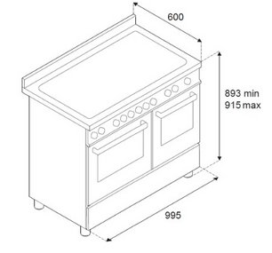 Варочный центр Bertazzoni PRO106L2ENET2 фото 3 в Екатеринбурге